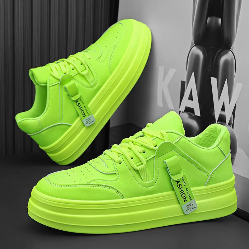 Damen Trendige Sneakers mit extrahohen Sohlen und sportlichem Design EB