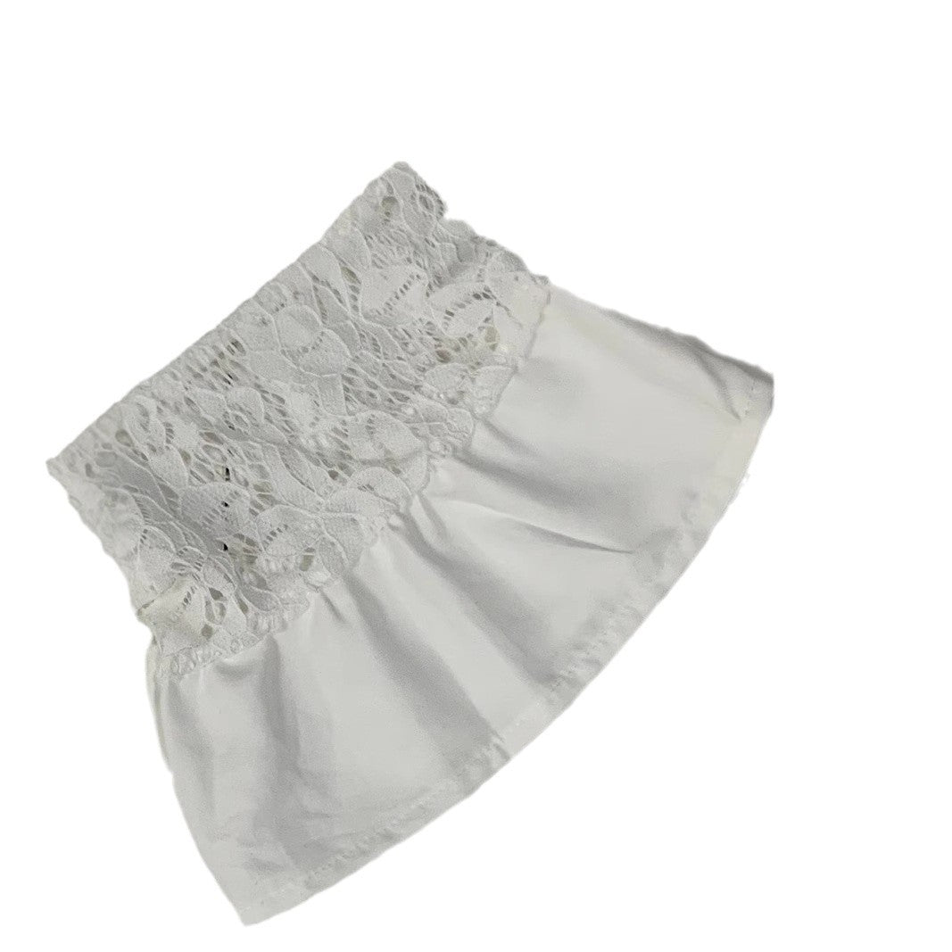 Damen luftiges Sommerkleid mit raffinierten Spitzenakzenten EB