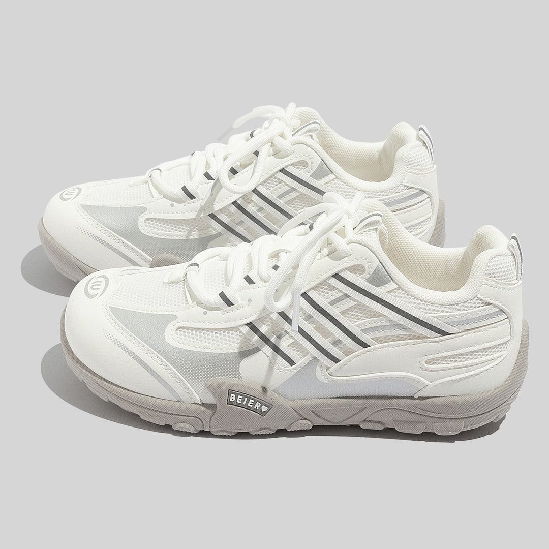 Damen Sportliche Lauf- und Freizeitschuhe mit atmungsaktiven Einsätzen und rutschfester Sohle EB