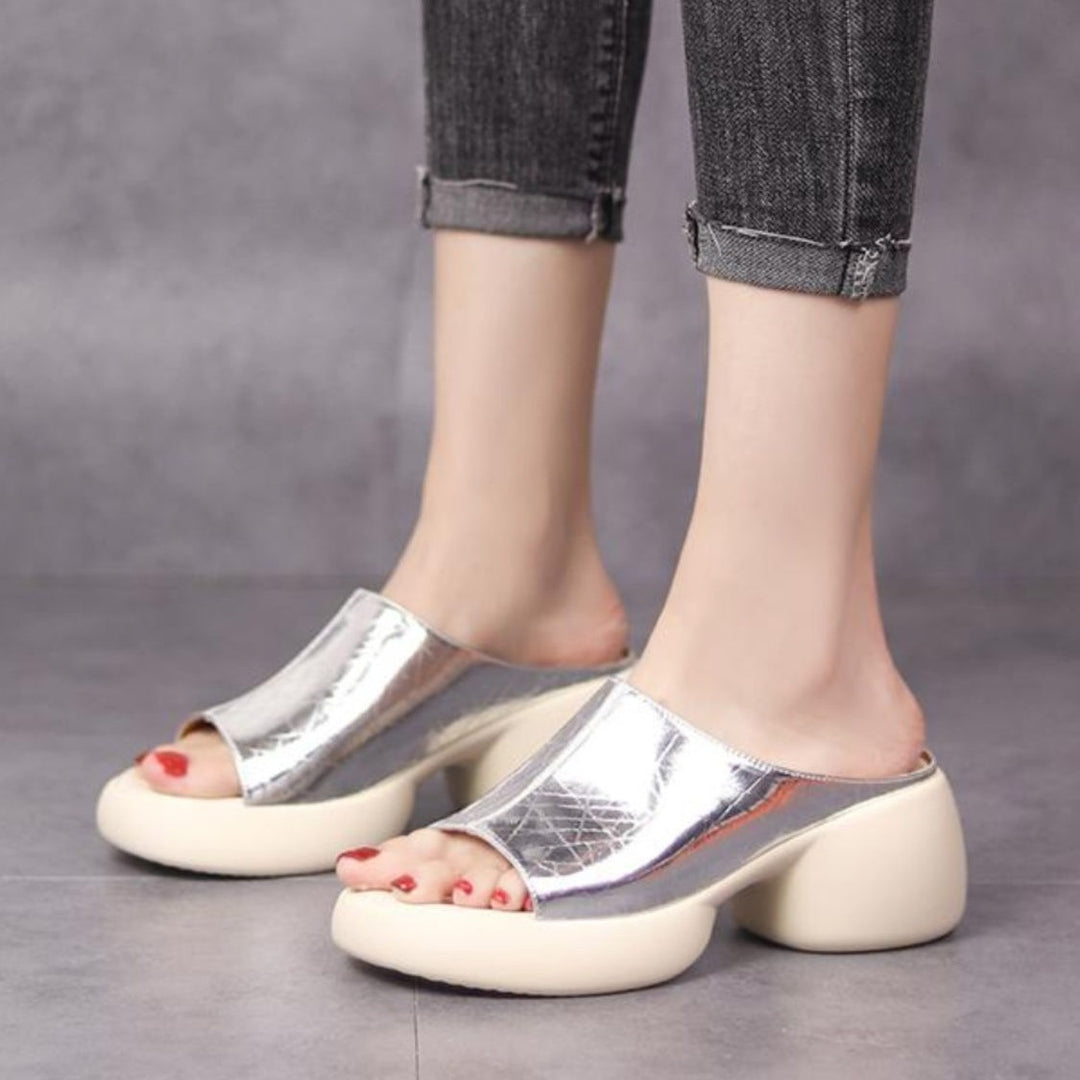 Damen Komfortable Glamour Sandalen EB