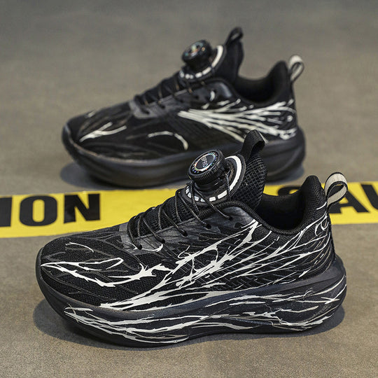 Unisex auffällige Plateau-Sneaker mit Schnelljustier-System und skulpturierter Wellenlaufsohle EB