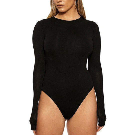 Damen Langarmbody mit elegantem Design EB