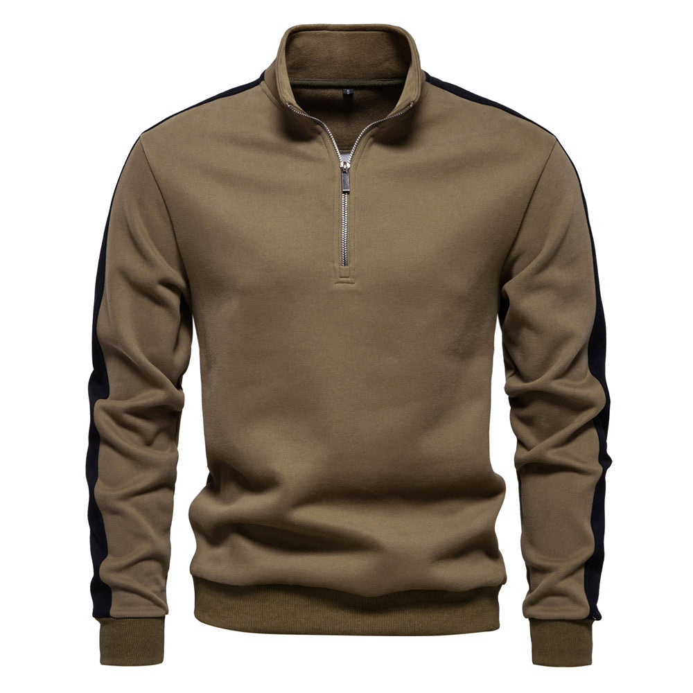Herren Sportpullover mit Stehkragen EB