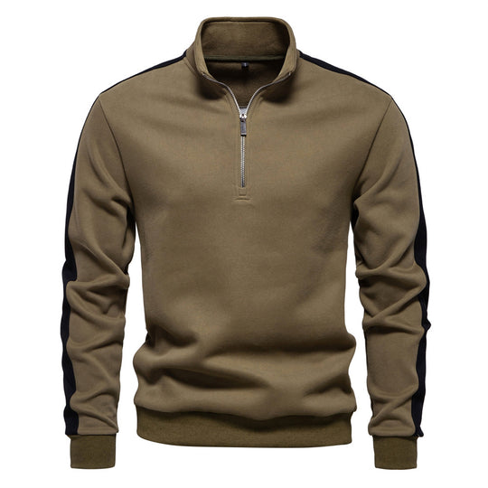 Herren Sportpullover mit Stehkragen EB