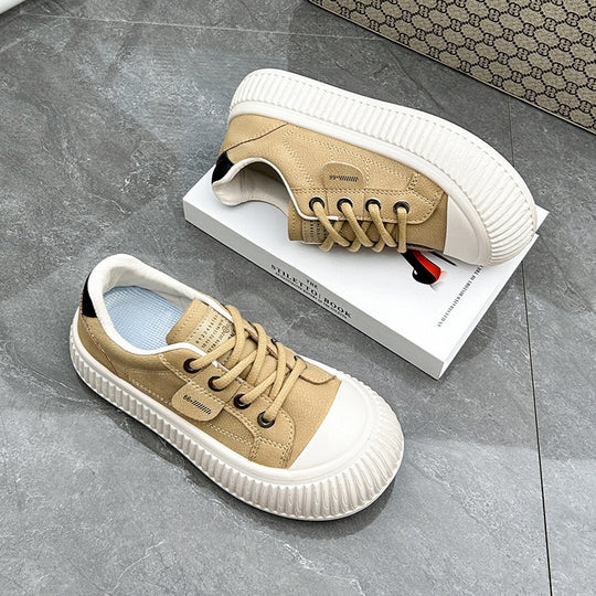 Damen modische Sneakers mit sportlichem Design und rutschfester Gummisohle EB