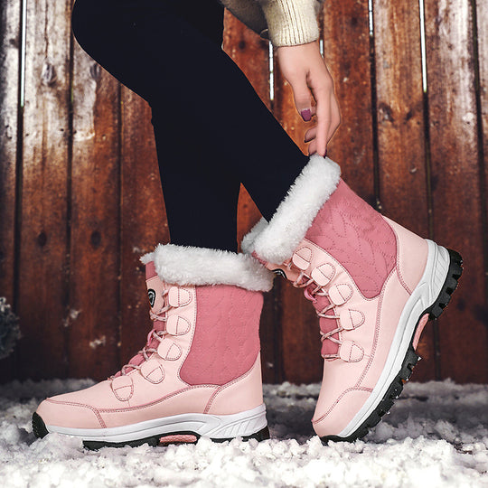 Damen Winterstiefel mit kuscheligem Innenfutter und rutschfester Sohle EB 1759510352