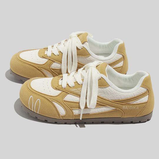 Damen Sportliche Sneakers mit weichem Innenfutter und rutschfester Gummisohle EB