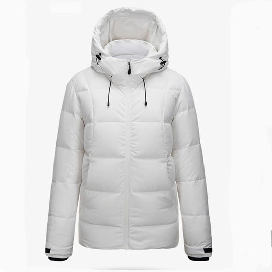 Damen Steppjacke mit abnehmbarem Kunstfellkragen und praktischen Taschen EB