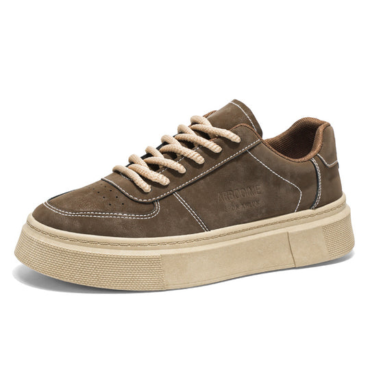 Damen luxuriöse Sneakers mit coolen Plateausohlen und robustem Obermaterial EB