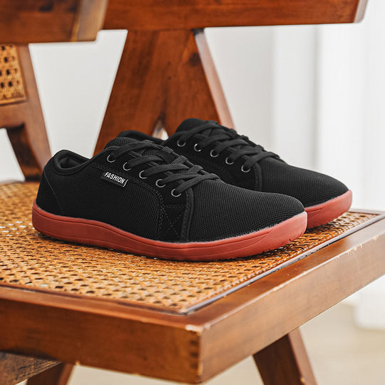Damen Freizeit Sneakers mit atmungsaktivem Mesh-Obermaterial und flexiblem Sohlenkomfort EB