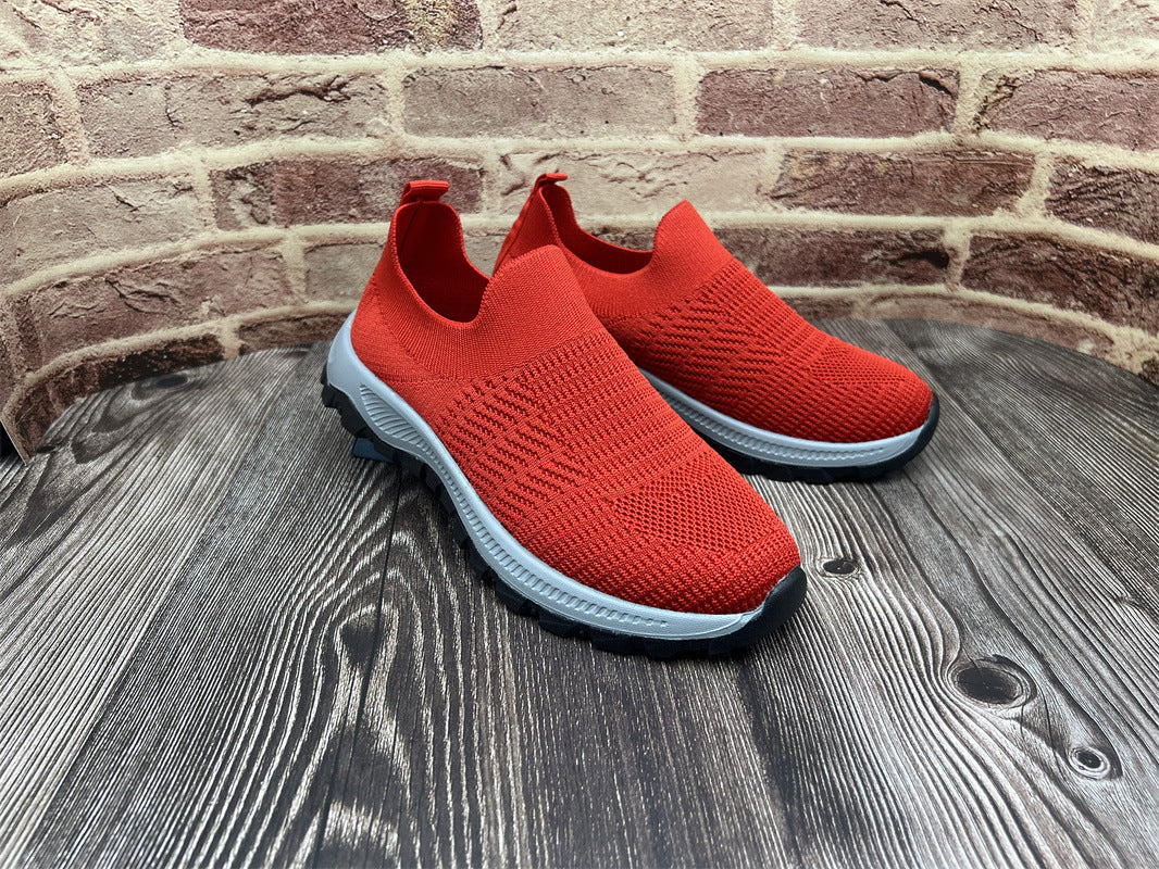Damen atmungsaktive Slip-On Sneakers EB