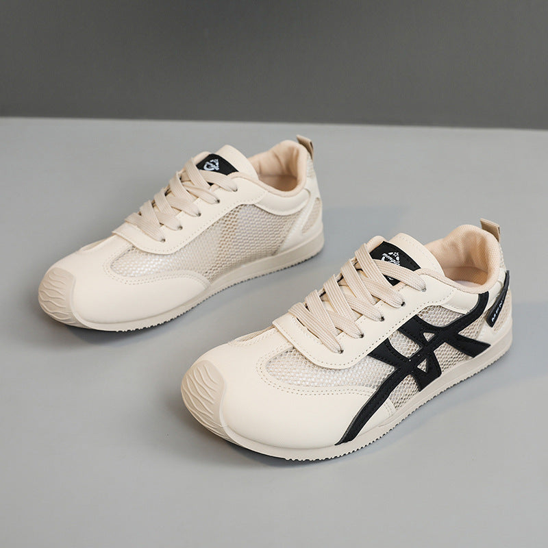 Damen Sportliche Freizeitschuhe mit atmungsaktivem Obermaterial und rutschfester Laufsohle EB