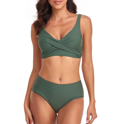 Damen Hochschnitt Bikini-Set EB