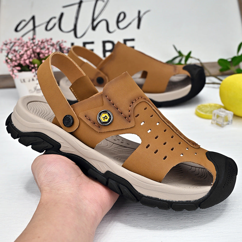 Herren Sportliche Outdoor-Sandalen mit flexiblem und rutschfestem Sohlen-Design EB