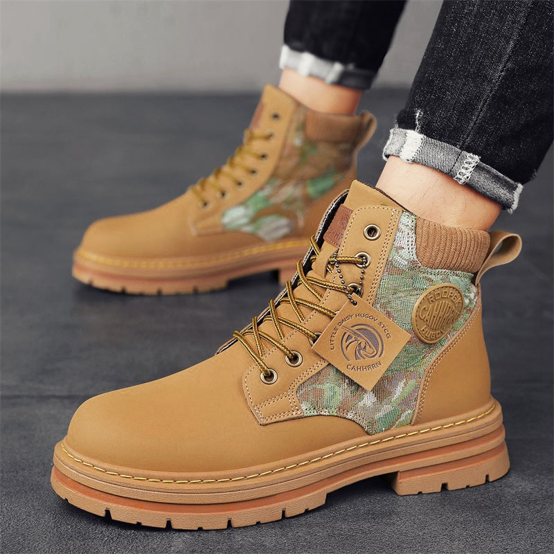 Herren modische und robuste Wanderschuhe mit rutschfester Sohle EB