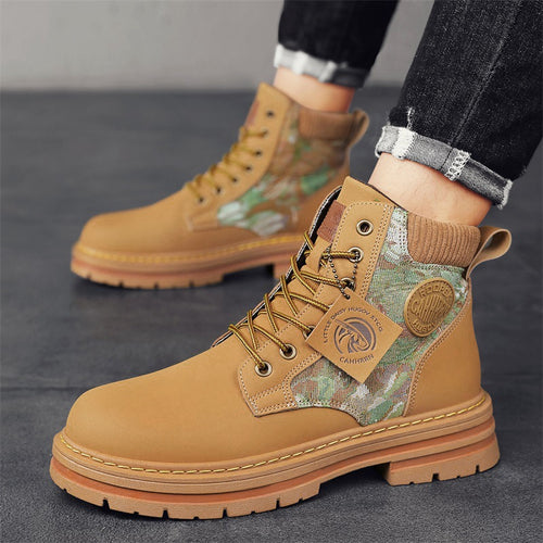 Herren modische und robuste Wanderschuhe mit rutschfester Sohle EB