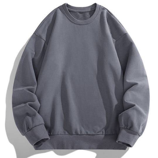 Damen bequemer Sweatshirt mit lässigem Schnitt und elastischem Bund EB