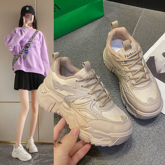 Damen Sneakers mit innovativer Sohle und atmungsaktiver Obermaterialmix EB