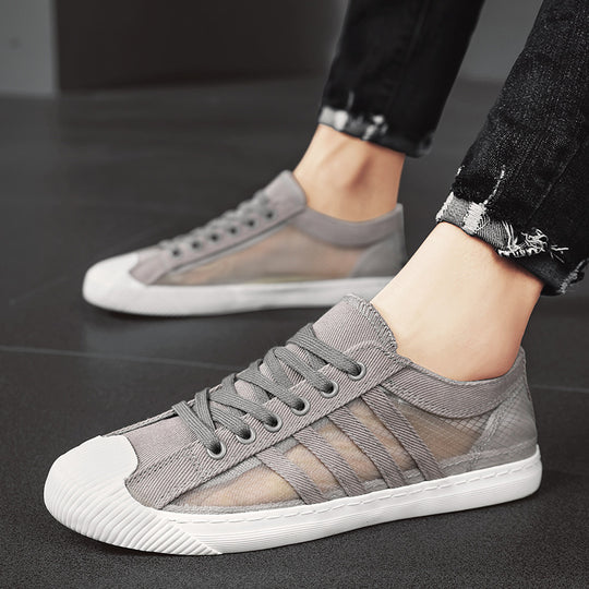Damen Freizeit-Sneaker mit atmungsaktivem Mesh-Design und flexibler Sohle EB