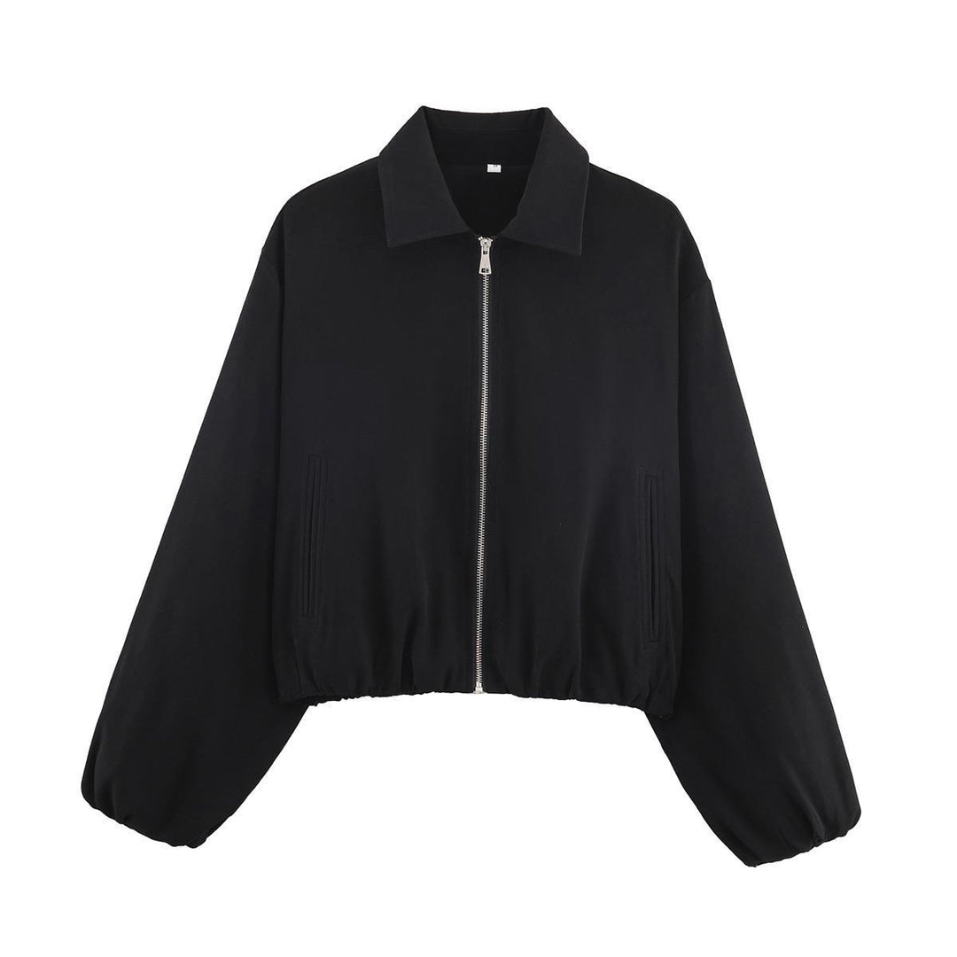 Damen Übergangsjacke mit lässigem Schnitt und elastischen Bündchen EB