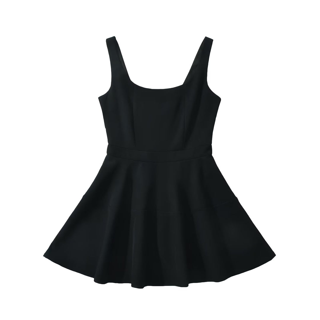 Damen schwingendes Kleid mit elegantem A-Linien-Schnitt EB