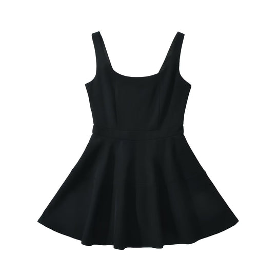 Damen schwingendes Kleid mit elegantem A-Linien-Schnitt EB