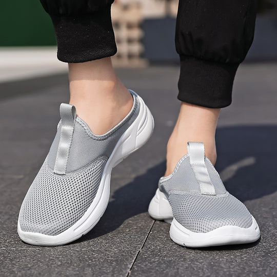 Damen Atmungsaktive und flexible Slip-On Freizeitschuhe EB