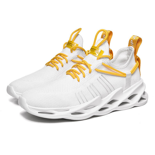 Damen Leistungsstarke Laufsneakers mit atmungsaktivem Mesh-Obermaterial und innovativem Dämpfungssystem EB