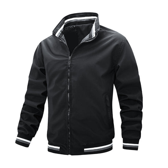 Herren elegante Bomberjacke mit stark isolierendem Innenfutter EB