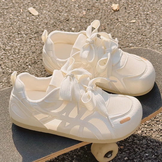 Damen Sportliche Sneaker mit innovativem Netzdesign und komfortabler Schnürung EB