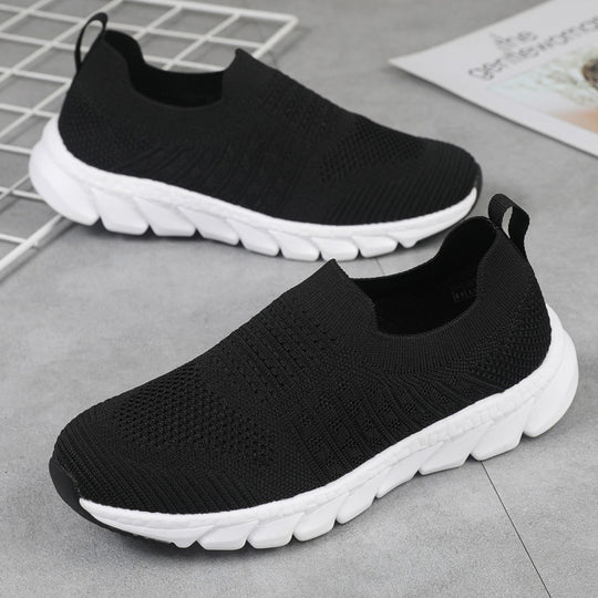 Damen Bequeme Slip-On Laufschuhe mit innovativer Flex-Technologie EB