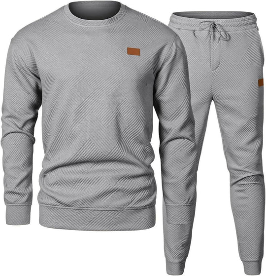Damen Sportliches Freizeit-Set mit strukturiertem Design EB