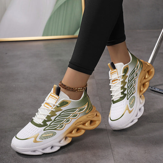 Damen Leichte und atmungsaktive Laufschuhe mit flexibler Sohle und innovativer Dämpfung EB