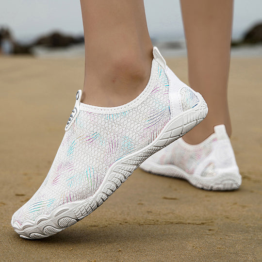Damen Aqua-Schuhe mit flexiblem Schnellschnürsystem und rutschfestem Profil EB