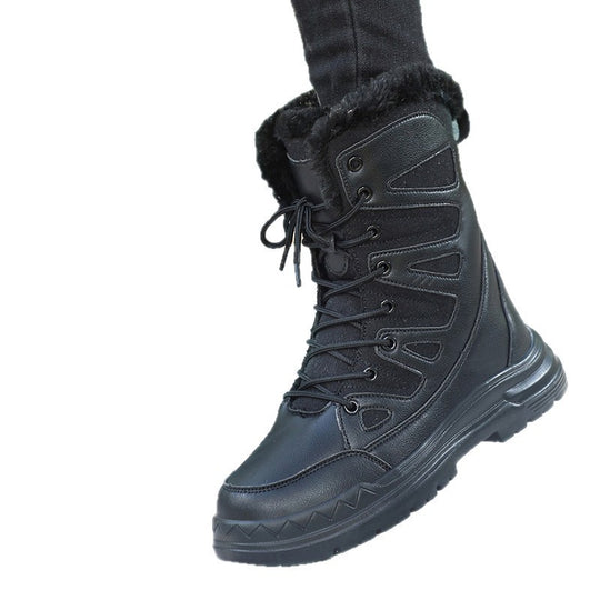 Damen Winterboots mit abnehmbarem Futter und rutschfester Sohle EB