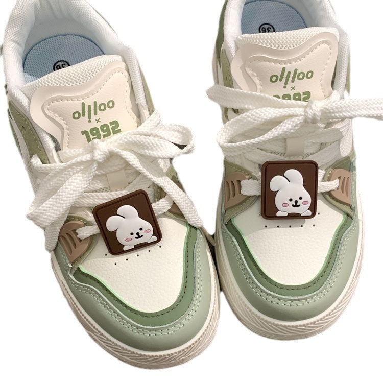 Damen Verspielte Sneaker mit einzigartigem Design und komfortabler Sohle EB