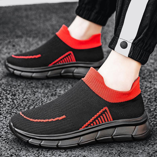 Damen Komfortable Slip-On Sneakers mit vielseitigem Design EB