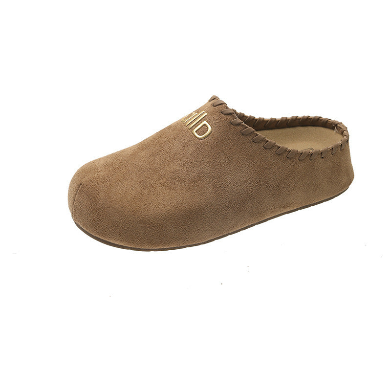 Damen Bequeme Clogs aus weichem Wildleder EB