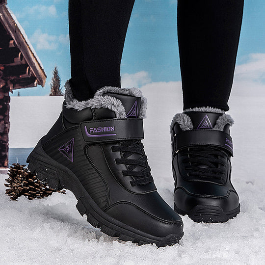 Damen Thermo-Winterstiefel mit isolierendem Warmfutter und rutschfester Profilsohle EB