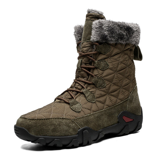 Damen gefütterte Winterstiefel mit rutschfester Sohle von EB
