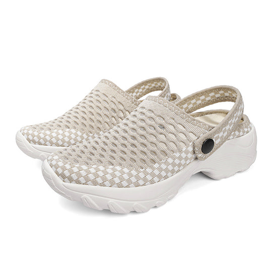 Damen Atmungsaktive und bequeme Clogs EB