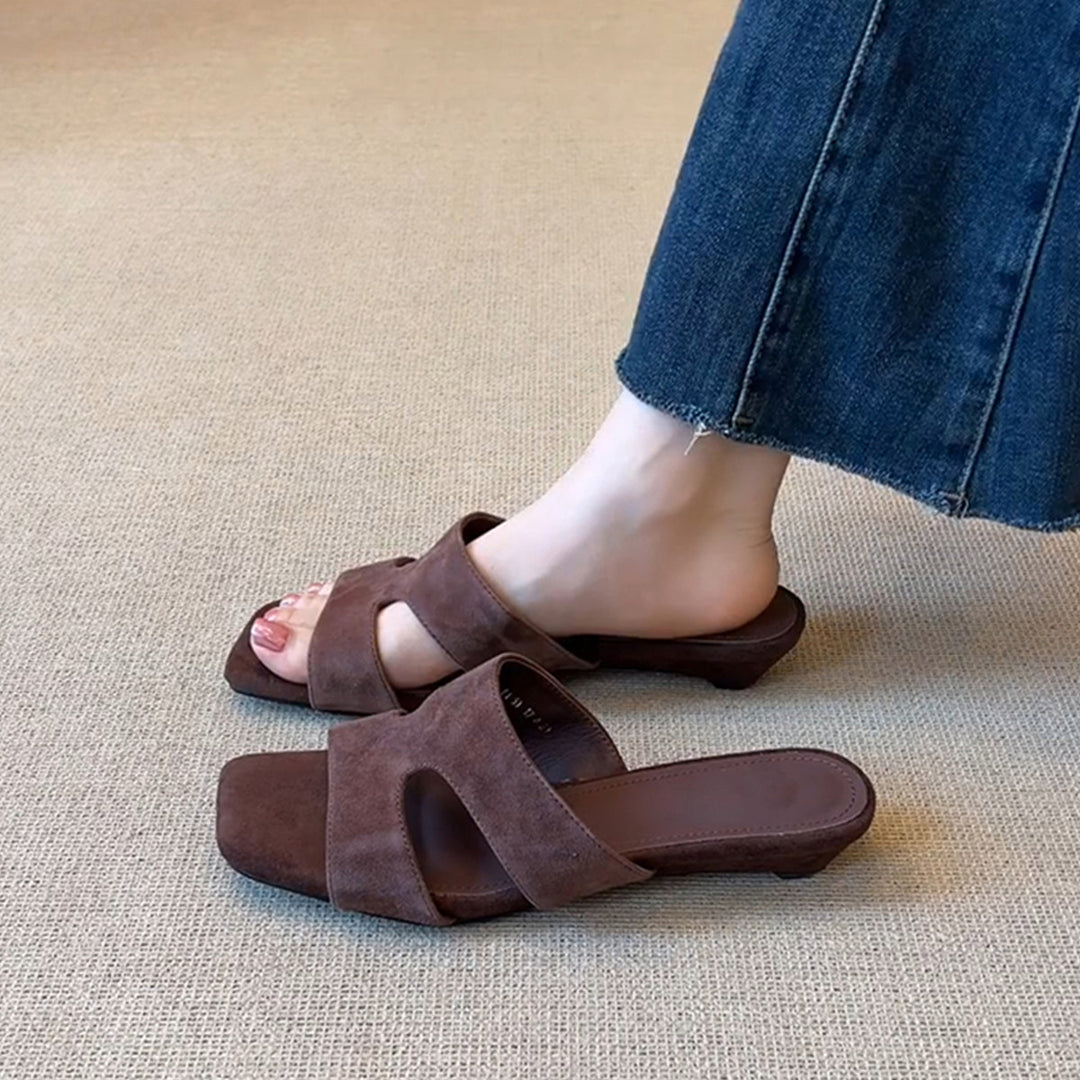 Damen Modische Mules mit Komfortsohle EB