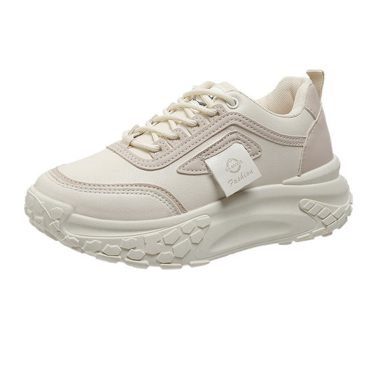 Damen Sportliche Trend Sneakers mit dickem Sohlenprofil und atmungsaktiver Oberfläche EB