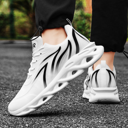 Damen Sportliche Sneakers mit innovativem Dämpfungssystem und atmungsaktiver Mesh-Oberfläche EB