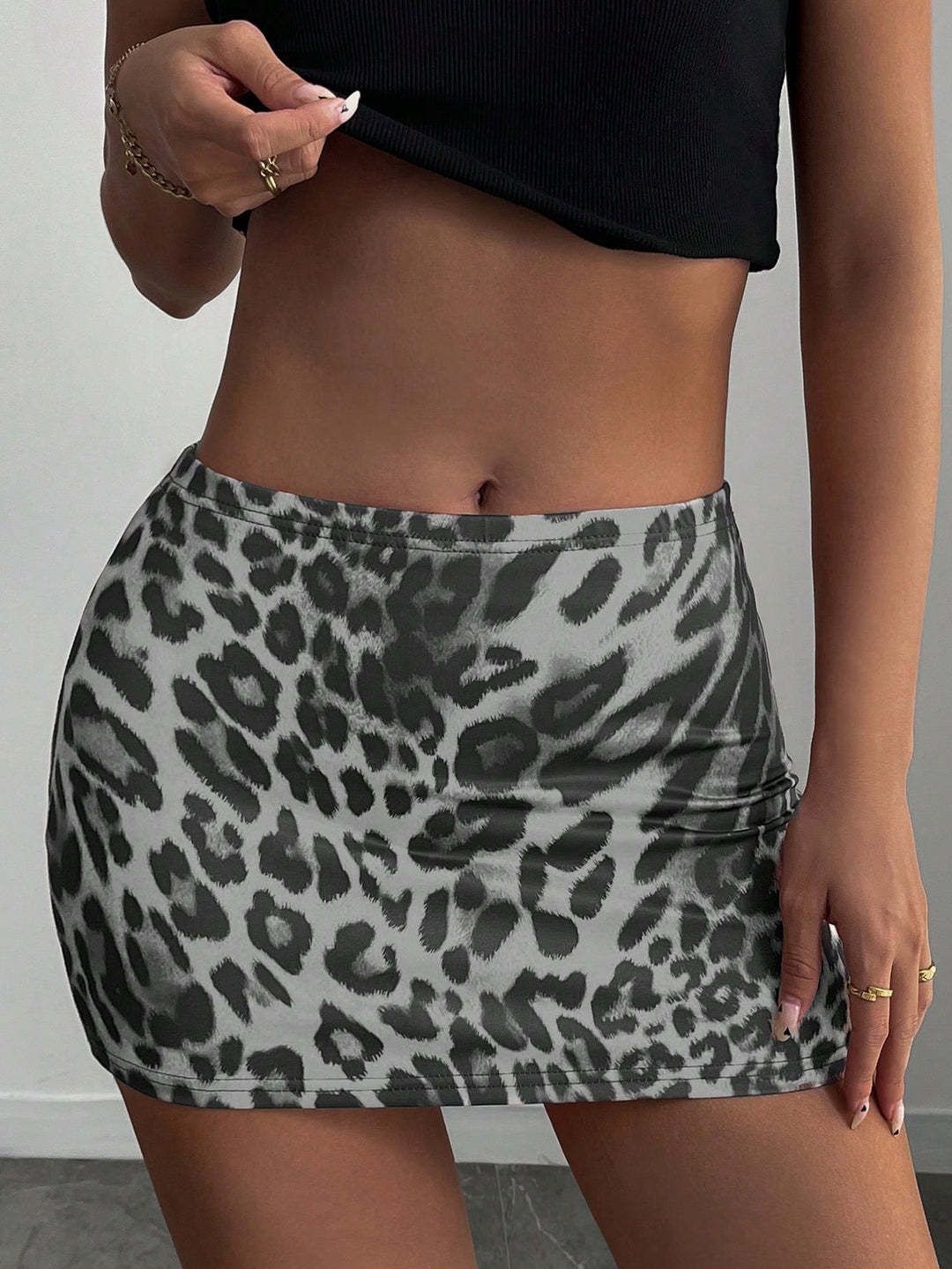 Damen Bikiniröckchen mit eleganter Drapierung EB