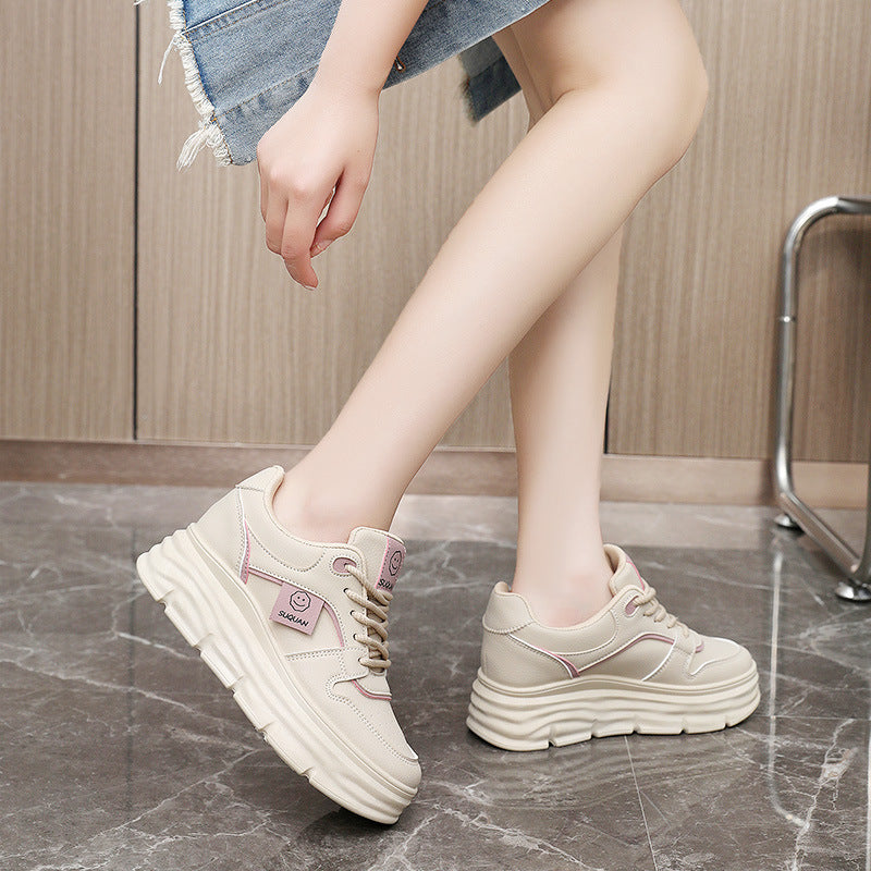 Damen Trendige Sneakers mit dämpfender Plateau-Sohle EB