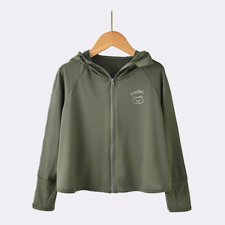 Damen Leichte Kapuzenjacke mit UV-Schutz EB