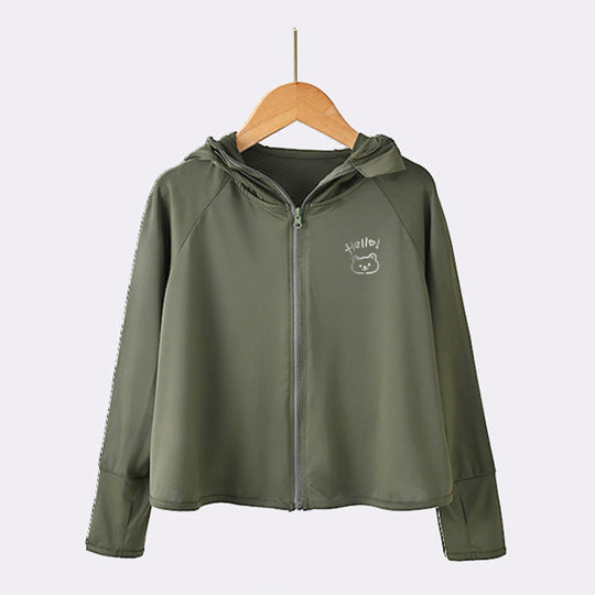 Damen Leichte Kapuzenjacke mit UV-Schutz EB