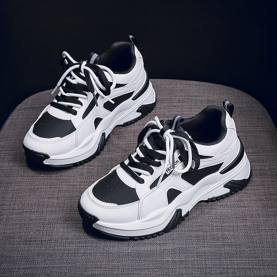 Damen Sportliche Chunky Sneakers mit hochwertiger Verarbeitung und rutschfester Sohle EB