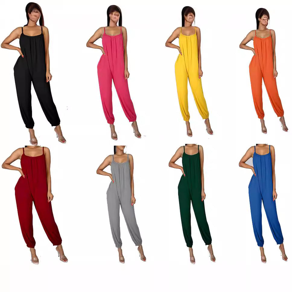 Damen Oversized Jumpsuit EB